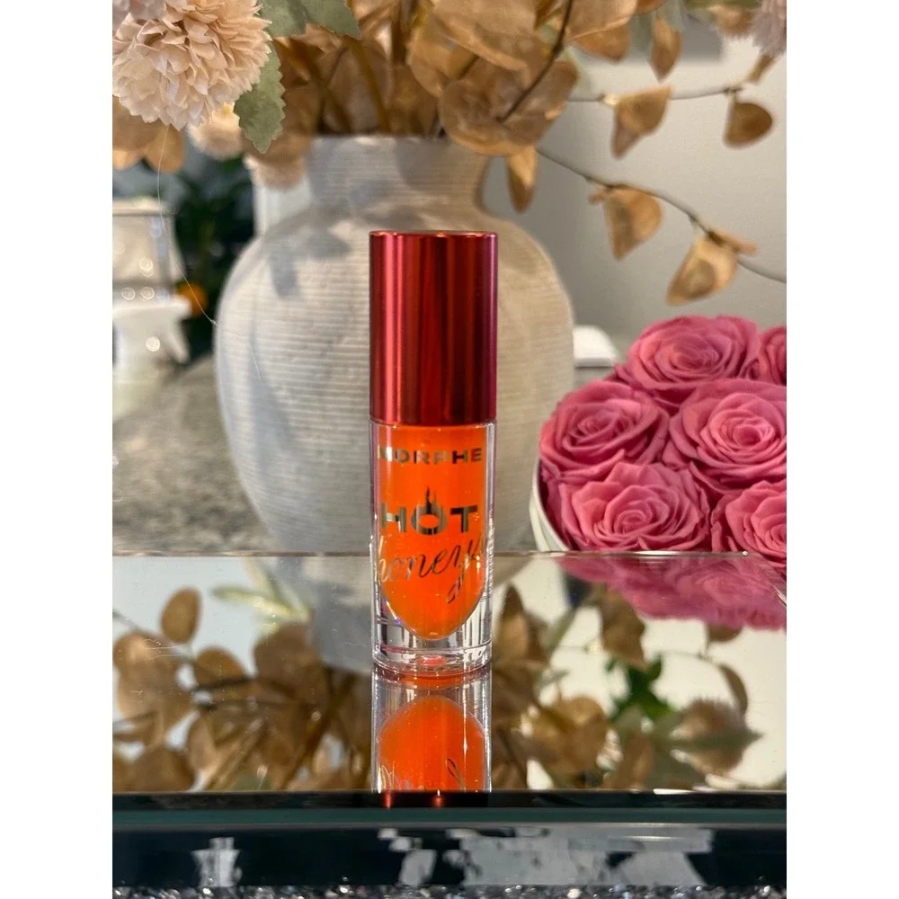 Morphe Hot Honeys Plumping Lip Oil – Heat Swarm – 4.5mL New in Box ~ Gloss